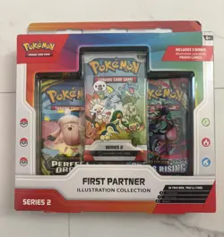 Pokemon TCG First Partner Illustration Collection: Series 2 Box Brand New Sealed - Image 1