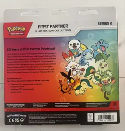 Pokemon TCG First Partner Illustration Collection: Series 2 Box Brand New Sealed - Image 2