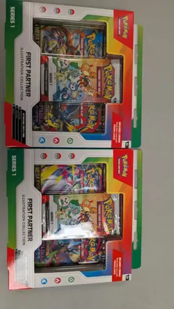 Pokemon TCG First Partner Illustration Collection Series 1 2026 New & Sealed x 2 - Image 1