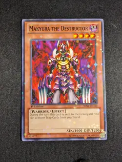 Yugioh - Makyura the Destructor BP01-EN180 1st Edition Starfoil Rare NM - Image 1
