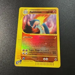 Typhlosion 65/165 Expedition Base Set 2002 English Reverse Holo Rare 100 HP - Image 1