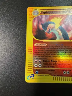 Typhlosion 65/165 Expedition Base Set 2002 English Reverse Holo Rare 100 HP - Image 3