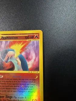 Typhlosion 65/165 Expedition Base Set 2002 English Reverse Holo Rare 100 HP - Image 5