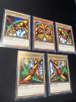 Yugioh Exodia the Forbidden One Set 5-card Complete LDK2 Common NM/LP - Image 2