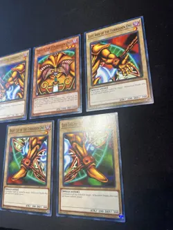Yugioh Exodia the Forbidden One Set 5-card Complete LDK2 Common NM/LP - Image 4