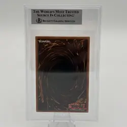 BGS 8.5 NM-MT+ Dark Hole LOB-052 Super Rare 1st Edition Yugioh - Image 4