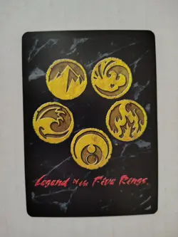 L5R Iuchi Xiong 156 C Celestial Edition Legend of the Five Rings Card - Image 2