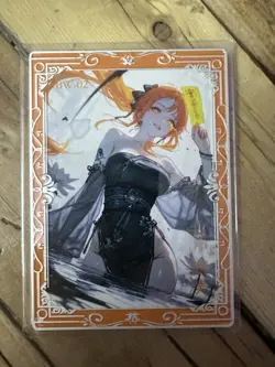 One Piece CCG Goddess Nami Metal Card - Golden Ticket Winner /58 - Image 1