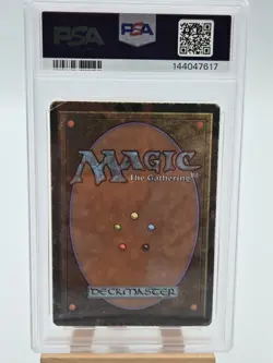 1996 Magic: The Gathering Alliances Lake Of The Dead Rare PSA 3 Pop 3 One Owner - Image 3