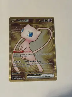 MEW EX POKEMON 205/165 2023 151 ULTRA PREMIUM COLLECTION PROMO METAL ENGLISH - Image 3