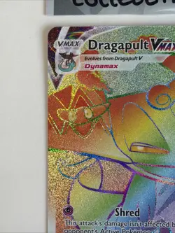 Pokemon Dragapult VMAX 197/192 Secret Rebel Clash Rainbow Rare Holo - Image 2