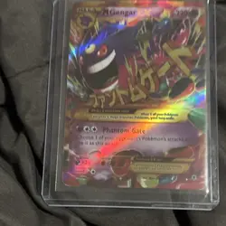 M Gengar EX 121/119 XY Phantom Forces Secret Rare Japanese Full Art Holo 220HP - Image 1