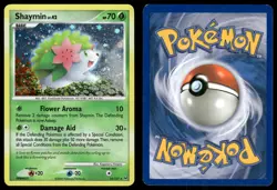 Shaymin 14 LIGHTLY PLAYED Platinum 127 Holo Pokemon Holo - Image 1