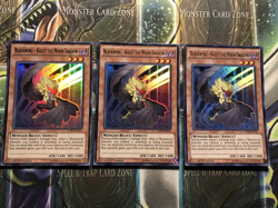 * 3X BLACKWING - KALUT THE MOON SHADOW 3X * PLAYSET ULTRA RARE LC5D-EN115 YUGIOH - Image 1