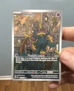 Dhelmise 091/084 IR Full Art Pokemon TCG Pitch Black NM ENG 🔥 - Image 1