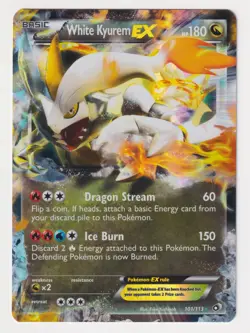 White Kyurem EX Rare 101/113 Pokemon TCG Legendary Treasures LP - Image 1