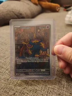 Dhelmise 091/084 Pokemon Pitch Black Holo Illustration Rare Pack Fresh - Image 1