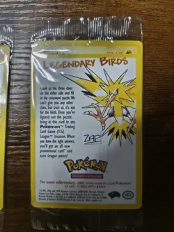 Pokemon Promo Karten Sealed Moltres Articuno Zapdos - Image 4