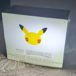 Pokemon Celebrations Elite Trainer Box ETB 25th Anniversary Sealed 2021 - Image 1