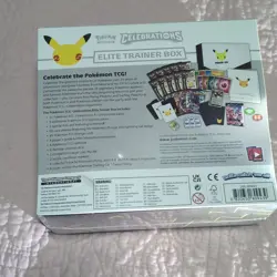 Pokemon Celebrations Elite Trainer Box ETB 25th Anniversary Sealed 2021 - Image 4