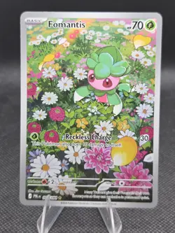 Fomantis 085/084 Pokemon Pitch Black IR - NM - Image 1