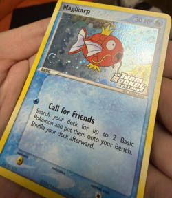 Pokemon: Magikarp Reverse Holo Team Rocket Returns 65/109 YUKIKO BABA w/SWIRL - Image 4