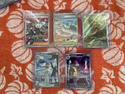 Pokemon TCG Illustration Rare LOT OF 5 CHAOS RISING NM 087, 094, 097, 114, 121 - Image 1