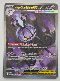 Pokemon TCG Mega Chandelure EX 115/084 SR --NM--Pitch Black - Image 1