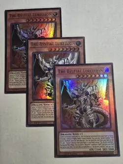 3x The Bystial Lubellion 1st Edition Ultra Rare CH01-EN010 Yu-Gi-Oh! - Image 1
