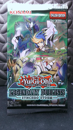 | Yugioh Legendary Duelist Synchro Storm Booster Pack SEALED 2021🔥 | - Image 1