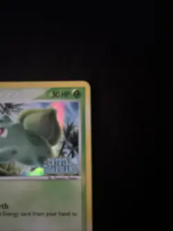 Pokemon TCG Bulbasaur Crystal Guardians 46/100 Stamped Holo LP/NM - Image 3
