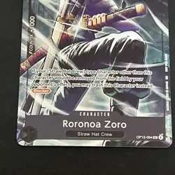• Roronoa Zoro • OP15-094 Alt Art Foil Dash Pack Promo One Piece TCG NM - Image 4