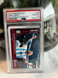 2022 Panini Instant FIFA World Cup Qatar - Lionel Messi #108 /3286 - Image 5