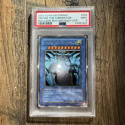 [MINT] PSA 9 YuGiOh Obelisk the Tormentor Secret Rare GBI-002 English God Card - Image 1