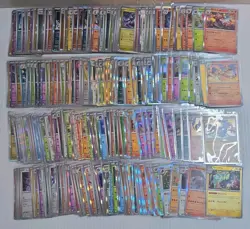 Pokemon Card Bulk lot 200 HOLO & REVERSE HOLO ONLY M/NM Condition - Image 1