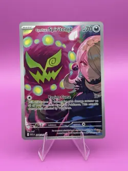 Pokemon TCG Cynthia's Spiritomb 244/217 Ascended Heroes English IR NM Card - Image 1