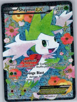 Shaymin EX (Full Art) RC21/RC25 Legendary Treasures: - Pokemon Card - NM - Image 1