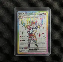 Cinderace ex 157/142 Stellar Crown Ultra Rare Full Art Pokemon Card NM - Image 1