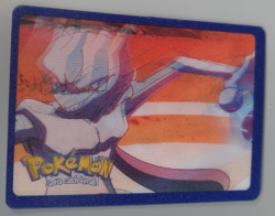Rare Pokemon Mewtwo 1998 Nintendo Gamefreak Hasbro 3D Lenticular Promo Card LP - Image 2