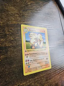 Arcanine Base Set Shadowless Card #023/102 1st Edition MP Condition - Image 4