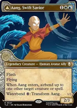 Aang, Swift Savior Showcase Avatar: The Last Airbender NM MTG - Image 1