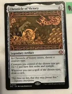 Chronicle of Victory - MTG Lorwyn Eclipsed #0235 Mythic - Image 2
