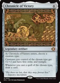 Chronicle of Victory - MTG Lorwyn Eclipsed #0235 Mythic - Image 4