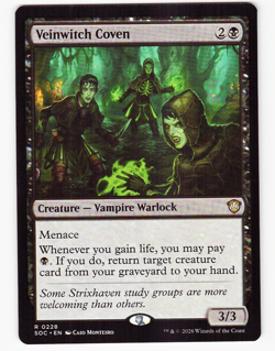 Veinwitch Coven Commander: Secrets of Strixhaven Regular - Image 1