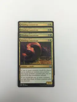 (4) Winding Constrictor *PLAYSET* Aether Revolt Regular NM MTG - Image 1