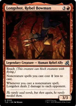 MTG Longshot, Rebel Bowman NON FOIL NM U 120 Avatar: The Last Airbender - Image 1