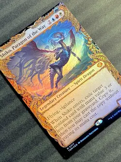 Shiko, Paragon Of The Way Showcase Foil M 0317 TDM MTG NM+ - Image 3