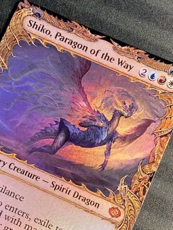 Shiko, Paragon Of The Way Showcase Foil M 0317 TDM MTG NM+ - Image 4