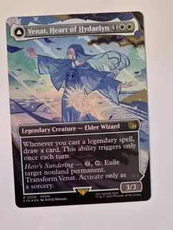 Venat, Heart of Hydaelyn - R0329 Foil (Borderless) - Final Fantasy - Print Err - Image 1