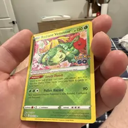 Radiant Venusaur 004/078 Pokemon GO Holo Radiant Rare English - Image 2